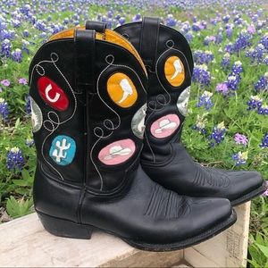 VINTAGE cowboy boots western